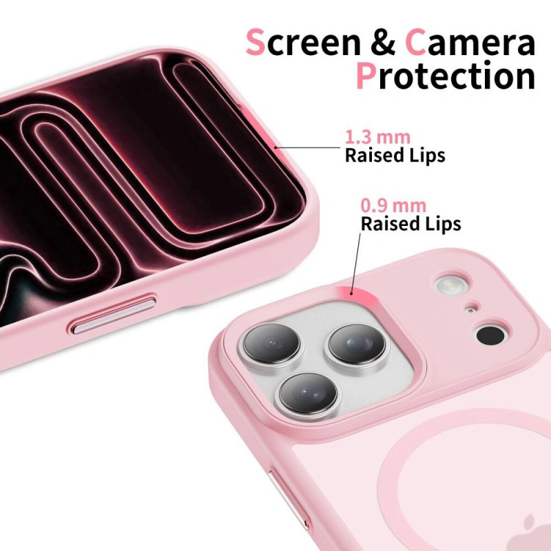 Tech-Protect MagMat MagSafe θήκη για Apple iPhone 17 Pro, ματ ροζ
