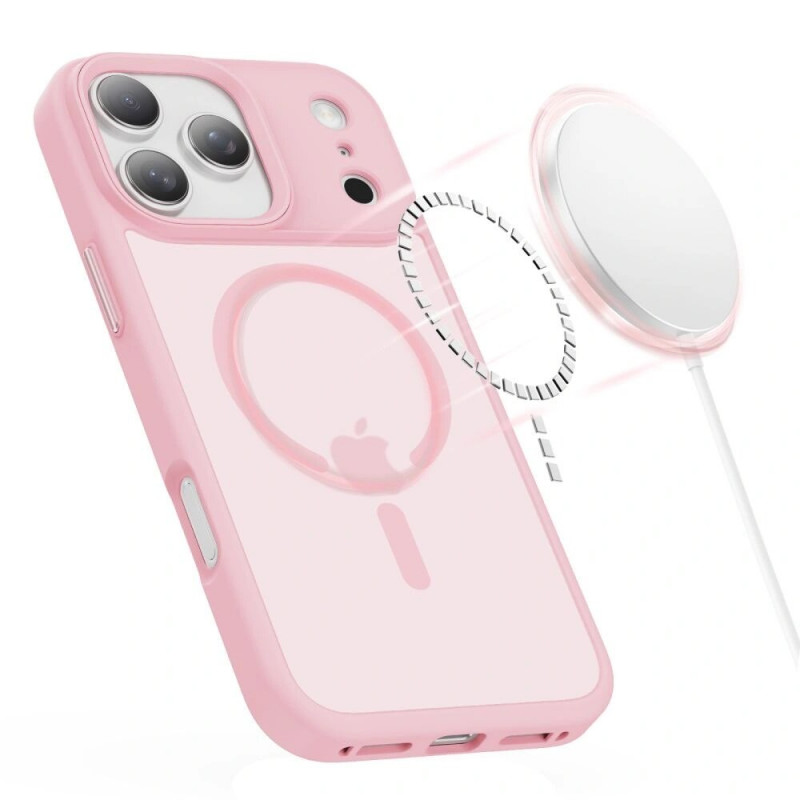 Tech-Protect MagMat MagSafe θήκη για Apple iPhone 17 Pro Max, ματ ροζ