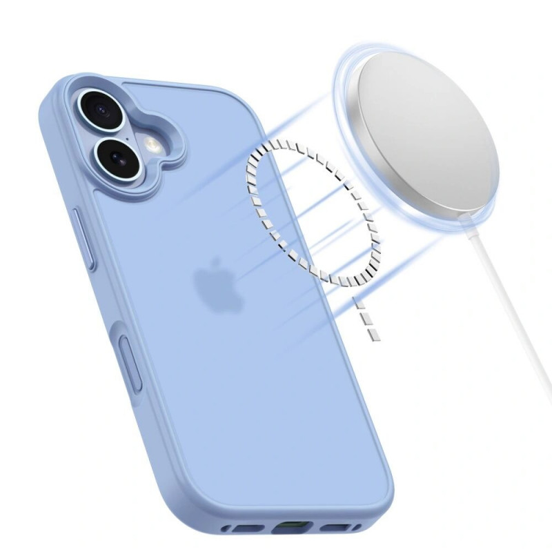 Tech-Protect MagMat THP4944 θήκη για Apple iPhone 17, ματ μπλε ομίχλης