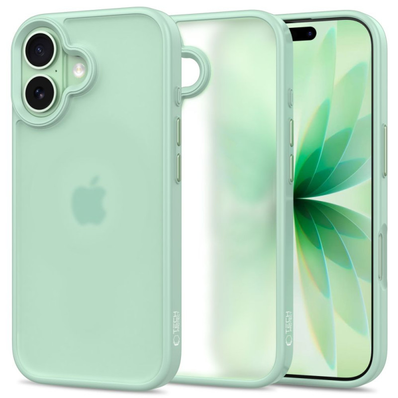 Tech-Protect MagMat θήκη για Apple iPhone 17, ματ πράσινη φασκομηλιάς