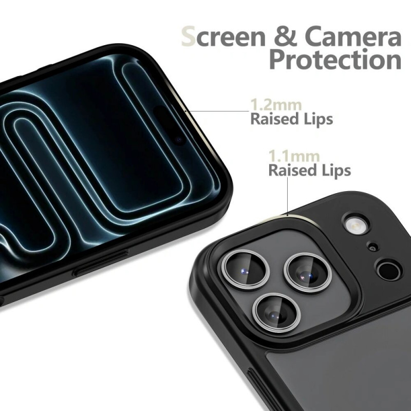 Tech-Protect MagMat THP4789 θήκη για Apple iPhone 17 Pro, ματ μαύρη
