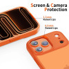 Tech-Protect MagMat θήκη για Apple iPhone 17 Pro, ματ κοσμική πορτοκαλί