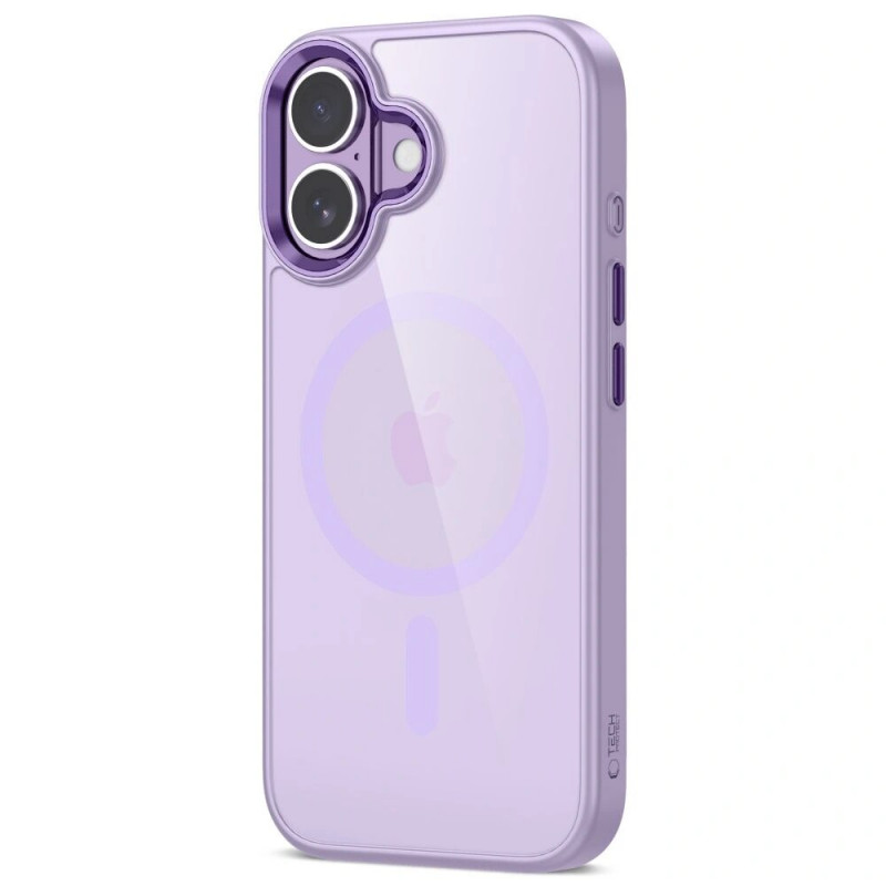 Tech-Protect MagMat MagSafe θήκη για Apple iPhone 17, λεβάντα/διάφανη