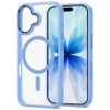 Tech-Protect MagMat MagSafe θήκη για Apple iPhone 17, μπλε ομίχλης/διάφανη