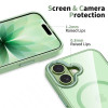 Tech-Protect MagMat MagSafe θήκη για Apple iPhone 17, πράσινο φασκόμηλου/διάφανη