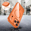 Tech-Protect MagMat MagSafe θήκη για Apple iPhone 17 Pro Max, κοσμικό πορτοκαλί/διάφανη