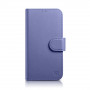 iCarer Wallet Case 2in1 δερμάτινη θήκη με καπάκι για iPhone 14 Plus, Anti-RFID, ανοιχτό μωβ (WMI14220727-LP)