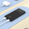 Powerbank Dudao K10 10000 mAh, 2 x USB-A, 2,4 A, λευκό