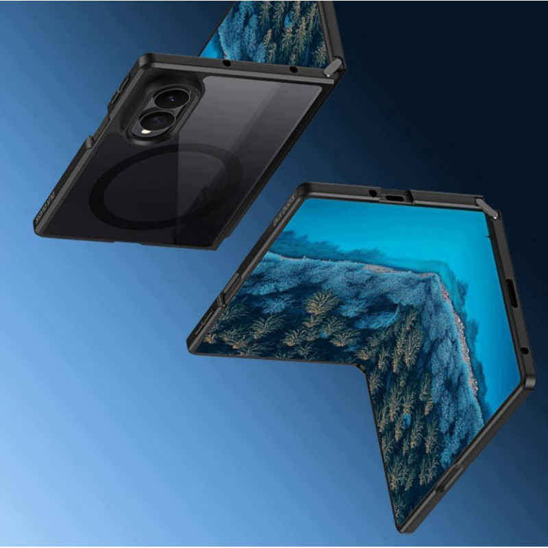 Dux Ducis Aimo Hybrid θήκη για Samsung Galaxy Z Fold8, μαγνητική, μαύρη