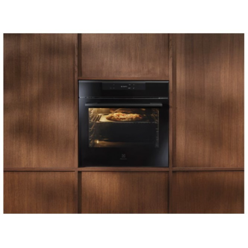 Electrolux LOX8P87WZ εντοιχιζόμενος ηλεκτρικός φούρνος, 72 L, 3490 W, μαύρος