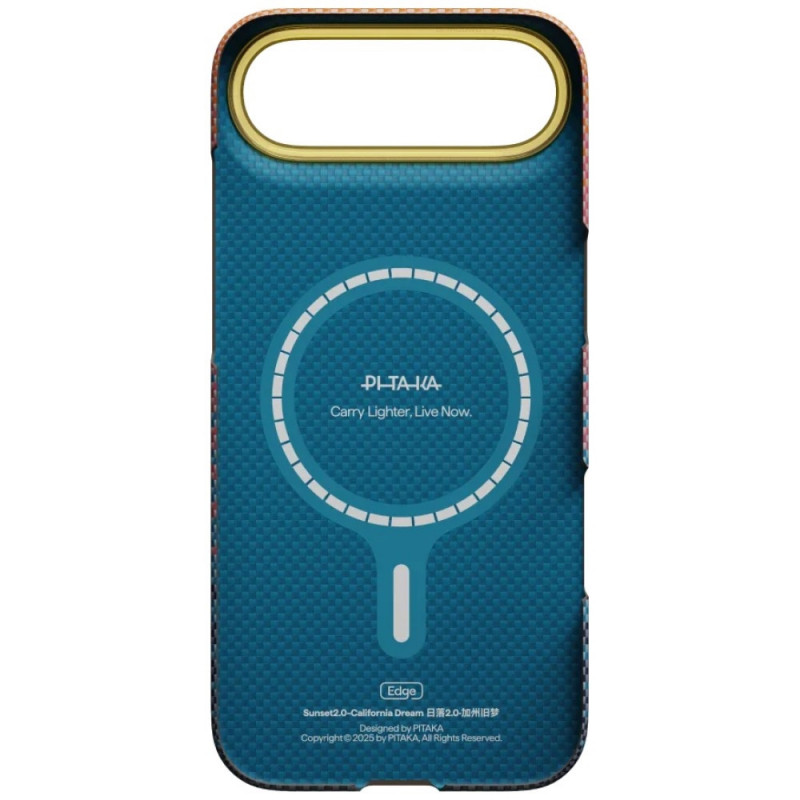 PITAKA Edge Case California Dream 05 θήκη για Apple iPhone Air, ηλιοβασίλεμα