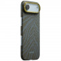 PITAKA Edge Case Breath of Veins θήκη για Apple iPhone Air, dive green