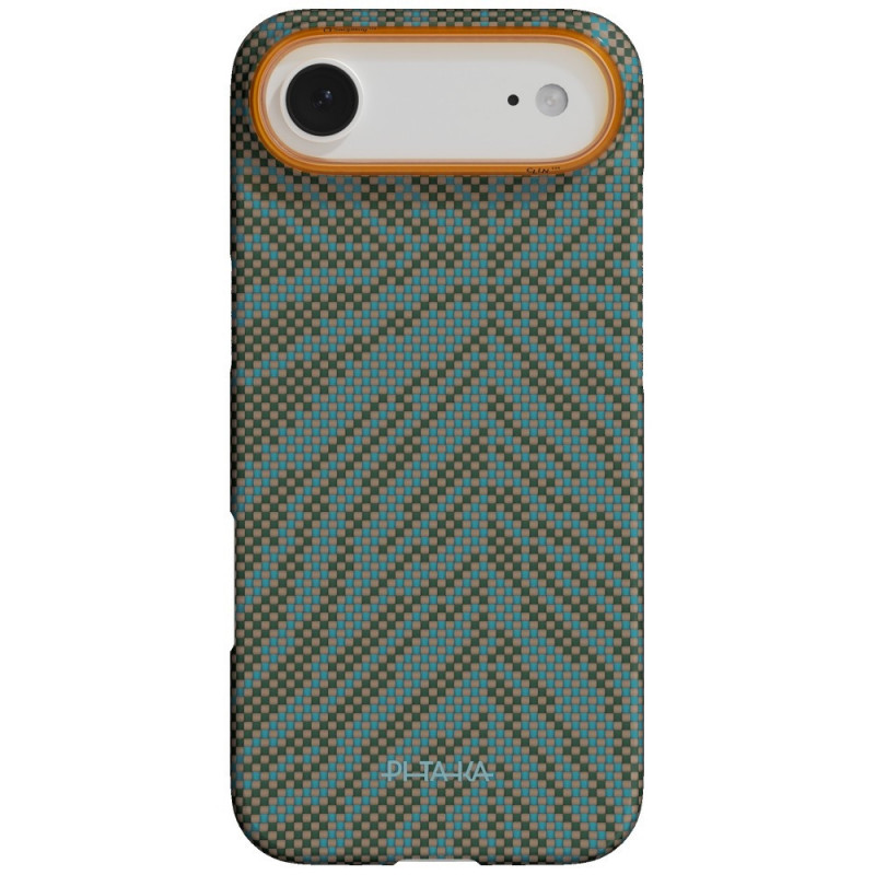 PITAKA Edge Case Breath of Veins θήκη για Apple iPhone Air, dive green