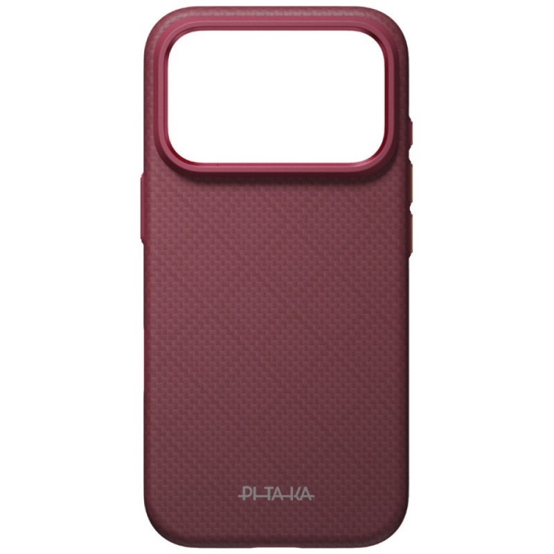 PITAKA Summa Case θήκη για Apple iPhone 18 Pro / 17 Pro, μπορντό