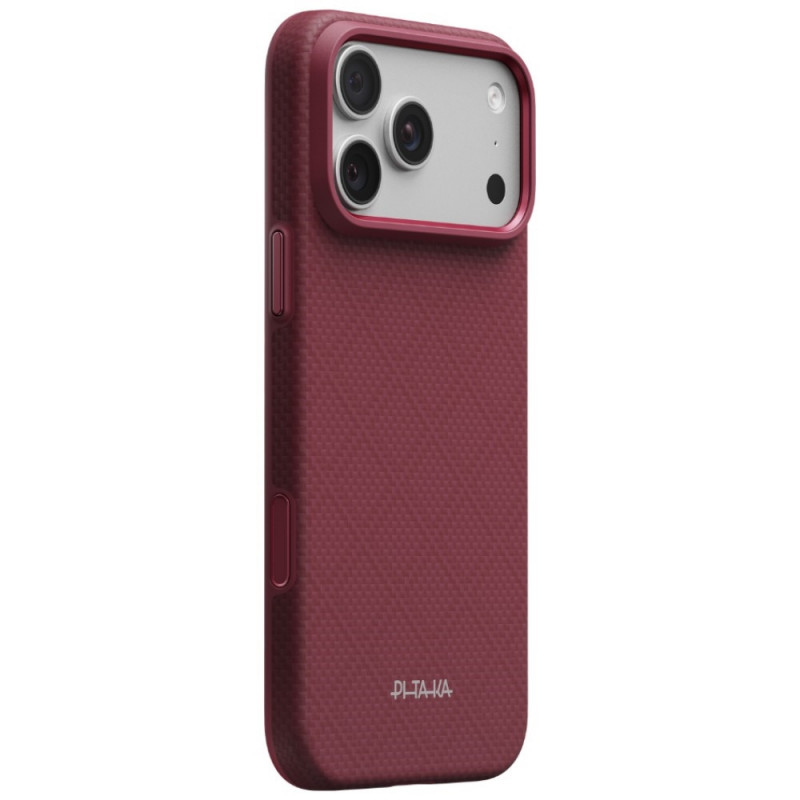 PITAKA Summa Case θήκη για Apple iPhone 18 Pro Max / 17 Pro Max, μπορντό
