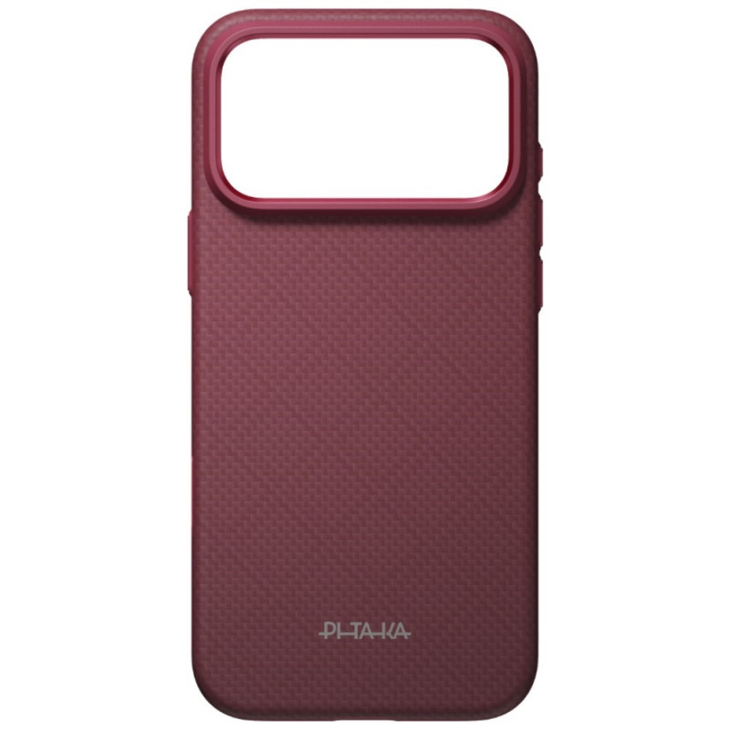 PITAKA Summa Case θήκη για Apple iPhone 18 Pro Max / 17 Pro Max, μπορντό