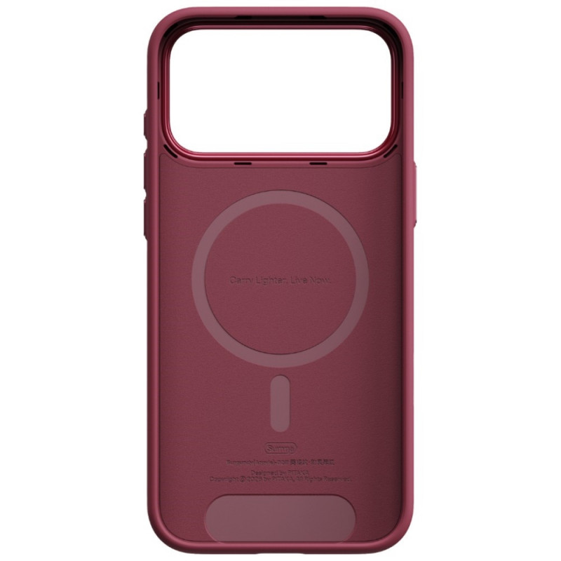 PITAKA Summa Case θήκη για Apple iPhone 18 Pro Max / 17 Pro Max, μπορντό