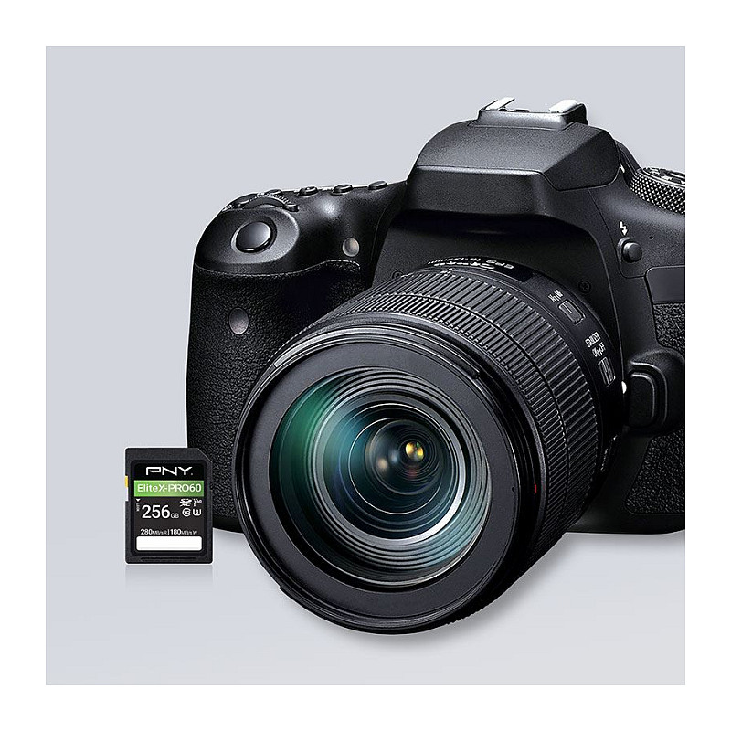 PNY EliteX-PRO60 κάρτα μνήμης SDXC 256 GB, UHS-II, Class 10, P-SD256V60280EXP6-GE