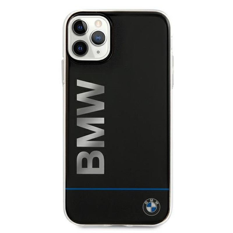 BMW BMHCN58PCUBBK Apple iPhone 11 Pro θήκη hardcase Signature Printed Logo, μαύρη