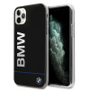 BMW BMHCN65PCUBBK Apple iPhone 11 Pro Max θήκη hardcase Signature Printed Logo, μαύρη
