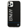 BMW BMHCN65PCUBBK Apple iPhone 11 Pro Max θήκη hardcase Signature Printed Logo, μαύρη