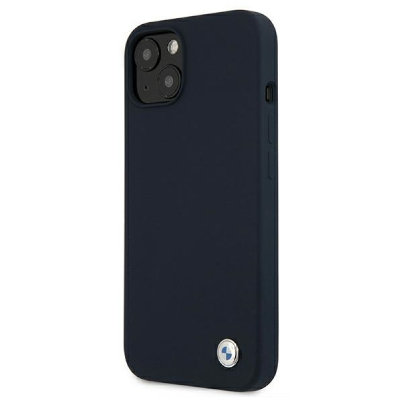 BMW BMHCP13SSILNA Apple iPhone 13 mini θήκη hardcase Silicone Signature, Navy