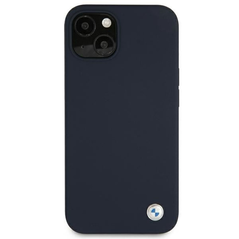BMW BMHCP13SSILNA Apple iPhone 13 mini θήκη hardcase Silicone Signature, Navy