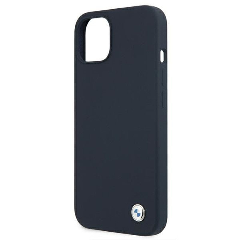 BMW BMHCP13SSILNA Apple iPhone 13 mini θήκη hardcase Silicone Signature, Navy