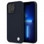 BMW BMHCP13XSILNA Apple iPhone 13 Pro Max θήκη hardcase Silicone Signature, Navy