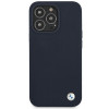 BMW BMHCP13XSILNA Apple iPhone 13 Pro Max θήκη hardcase Silicone Signature, Navy