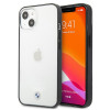 BMW BMHCP13SPCUMRBK Apple iPhone 13 mini θήκη hardcase Signature Collection, Διαφανής