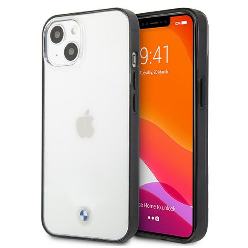 BMW BMHCP13SPCUMRBK Apple iPhone 13 mini θήκη hardcase Signature Collection, Διαφανής