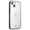 BMW BMHCP13SPCUMRBK Apple iPhone 13 mini θήκη hardcase Signature Collection, Διαφανής