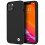 BMW BMHCP13SSILBK Apple iPhone 13 mini θήκη σκληρή Silicone Signature, μαύρη