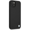 BMW BMHCP13SSILBK Apple iPhone 13 mini θήκη σκληρή Silicone Signature, μαύρη