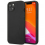 Mercedes-AMG AMHCP14SDOLBK Apple iPhone 14 θήκη σκληρή Leather Hot Stamped, μαύρη