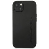 Mercedes-AMG AMHCP14MDOLBK Apple iPhone 14 Plus / 15 Plus σκληρή θήκη Leather Hot Stamped, μαύρη