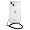 Guess GUHCP13SKPSBK Apple iPhone 13 mini θήκη hardcase Black Pearl, Διαφανής