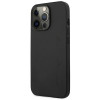 Mercedes-AMG AMHCP14LDOLBK Apple iPhone 14 Pro θήκη σκληρή, Leather Hot Stamped, μαύρη