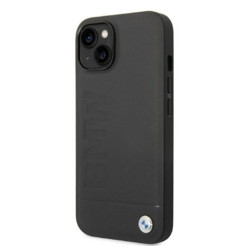 BMW BMHMP14MSLLBK Θήκη Apple iPhone 14 Plus / 15 Plus, Signature Logo Imprint MagSafe, μαύρη