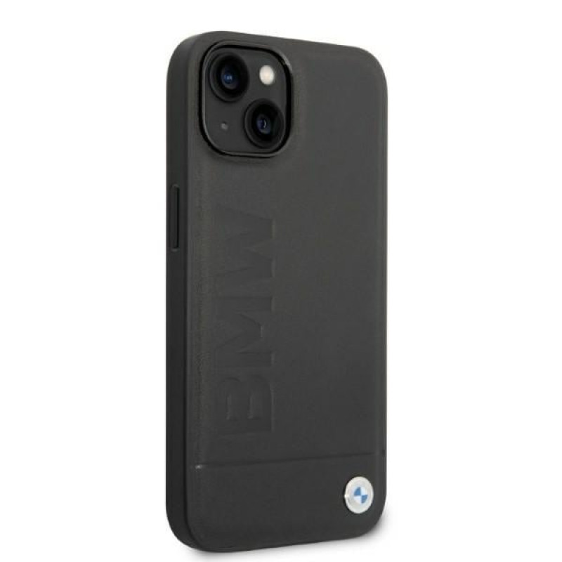 BMW BMHMP14MSLLBK Θήκη Apple iPhone 14 Plus / 15 Plus, Signature Logo Imprint MagSafe, μαύρη