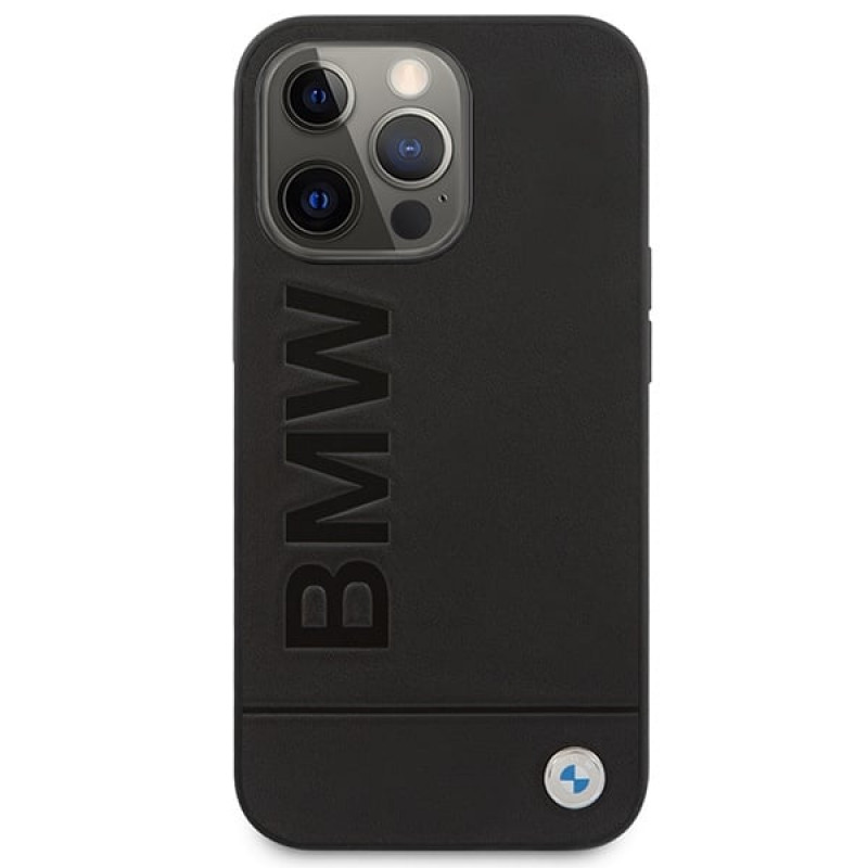 BMW BMHMP14XSLLBK Apple iPhone 14 Pro Max θήκη hardcase, Signature Logo Imprint MagSafe, μαύρη