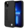 BMW BMHMP14MSLBLBK Θήκη Apple iPhone 14 Plus / 15 Plus, Silicone Signature Logo MagSafe, μαύρη
