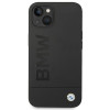 BMW BMHMP14MSLBLBK Θήκη Apple iPhone 14 Plus / 15 Plus, Silicone Signature Logo MagSafe, μαύρη