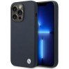 Θήκη BMW BMHMP14XSILNA Apple iPhone 14 Pro Max, Silicone Metal Logo MagSafe, ναυτικό μπλε