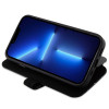 Θήκη βιβλίου BMW BMBKP14L22RVSK Leather Stamp Blue Lines για Apple iPhone 14 Pro 6.1", μαύρη