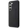 Mercedes-AMG AMHCS23SBLSCA Carbon Stripe & Embossed θήκη hardcase για Samsung Galaxy S23 (S911), μαύρη