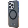 Θήκη hardcase BMW BMHMP14XHTGE Gradient Bumper για Apple iPhone 14 Pro Max, γκρι, MagSafe