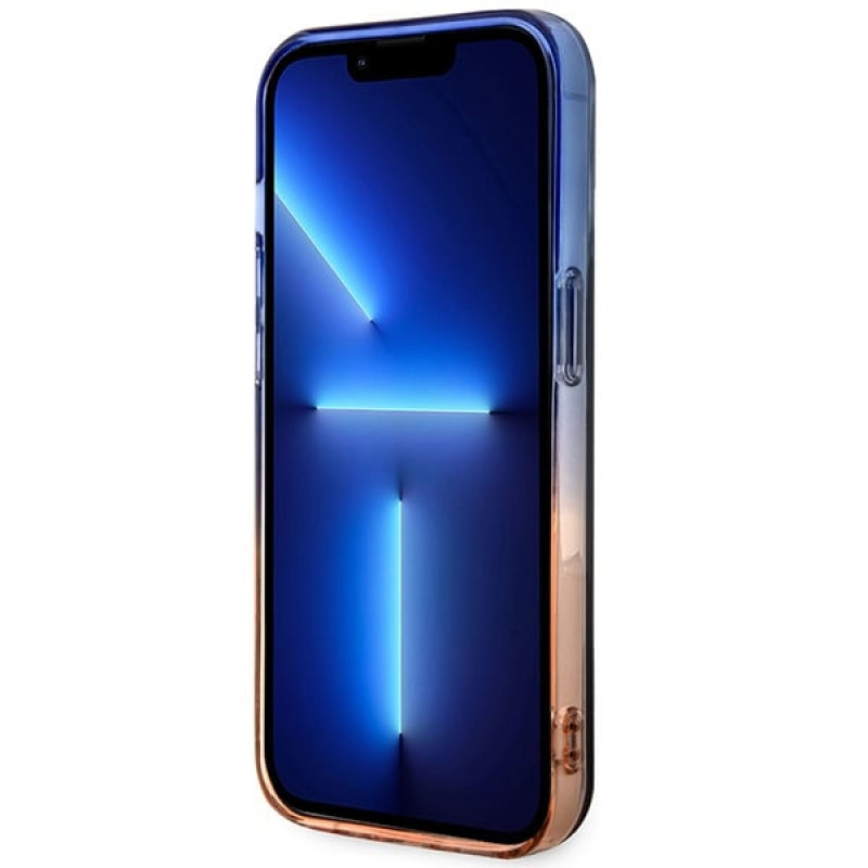 Θήκη hardcase BMW BMHMP14XHTGE Gradient Bumper για Apple iPhone 14 Pro Max, γκρι, MagSafe