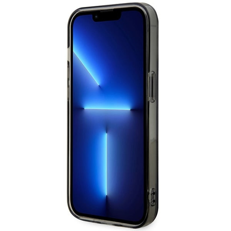 BMW BMHMP14XHGPK Pattern MagSafe σκληρή θήκη για Apple iPhone 14 Pro Max, γκρι